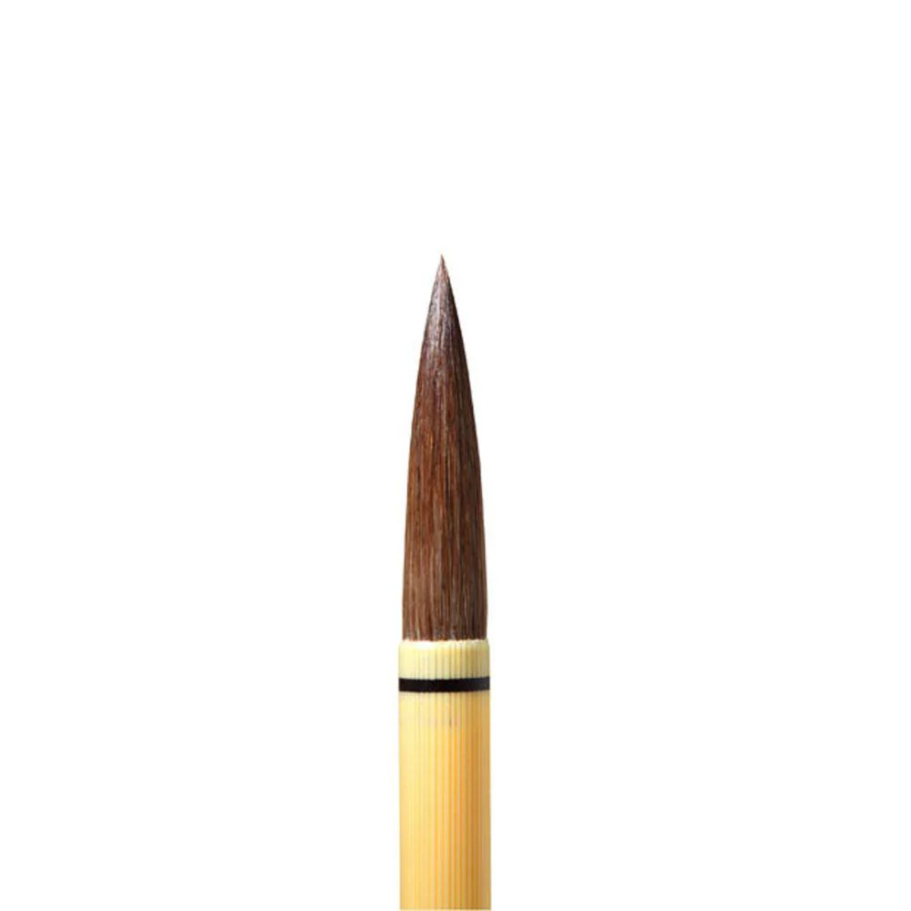 Akashiya Tenko Calligraphy Brush No.3 Slightly Hard Thick Brush - Image 3