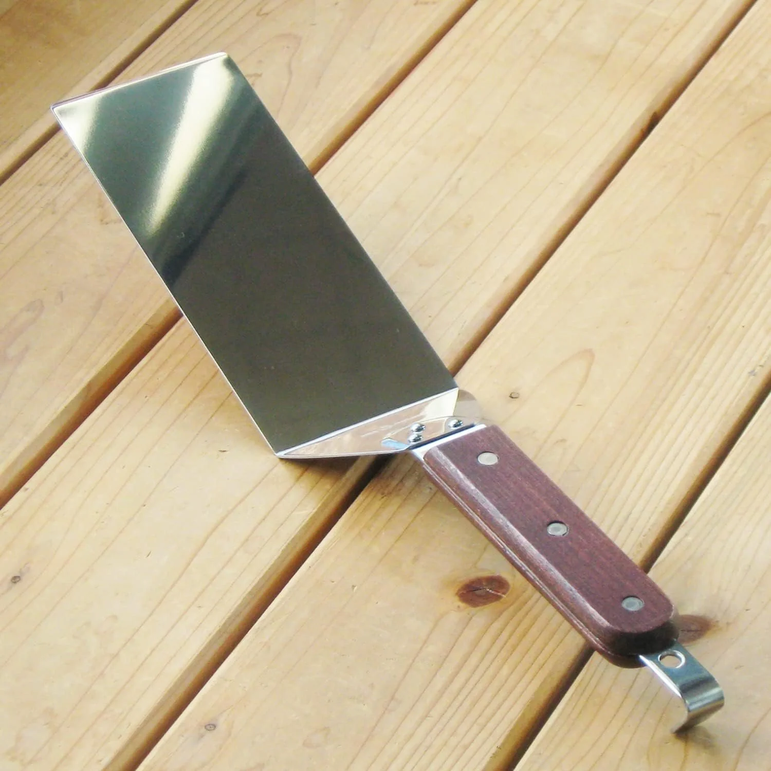 All-Purpose Japanese Turner Narrow Teppanyaki Grill Spatula 150mm - Image 2