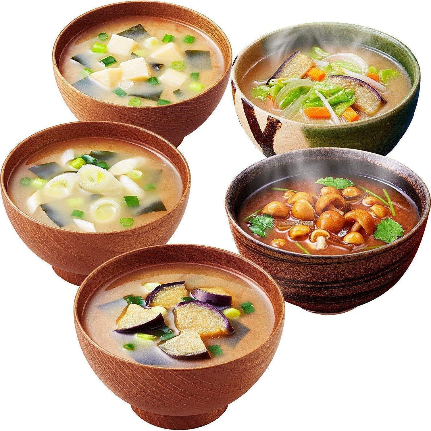 Amano Foods Freeze Dried Japanese Miso Soup Assortment II 10 Servings - Image 3