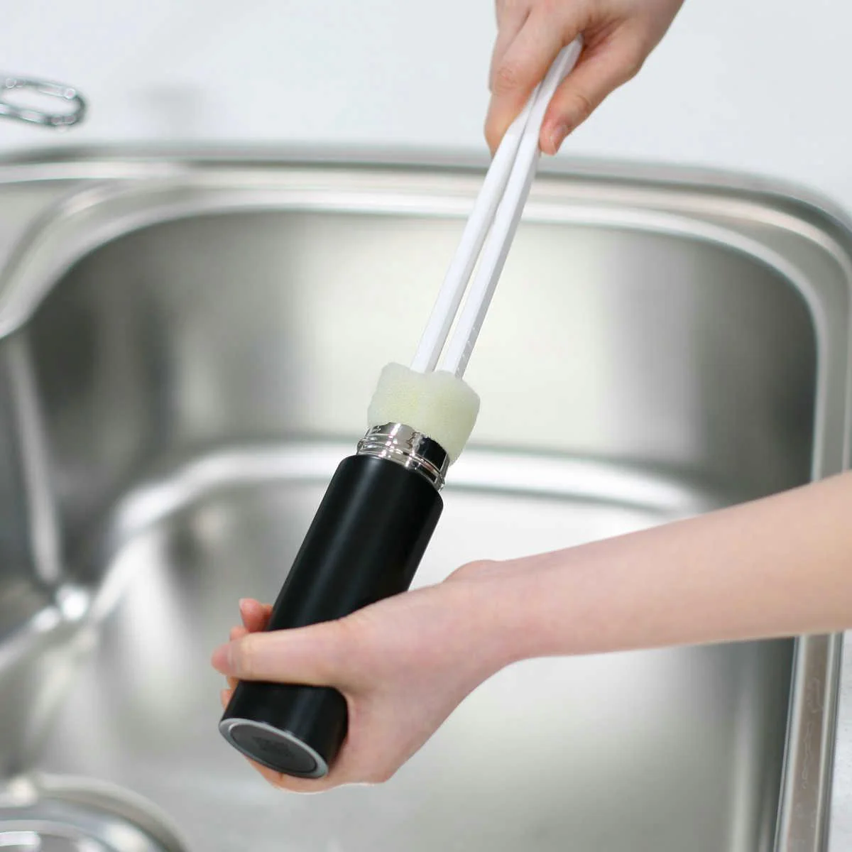 Asso Long Reach Sponge Brush For Bottles & Jugs - Image 4