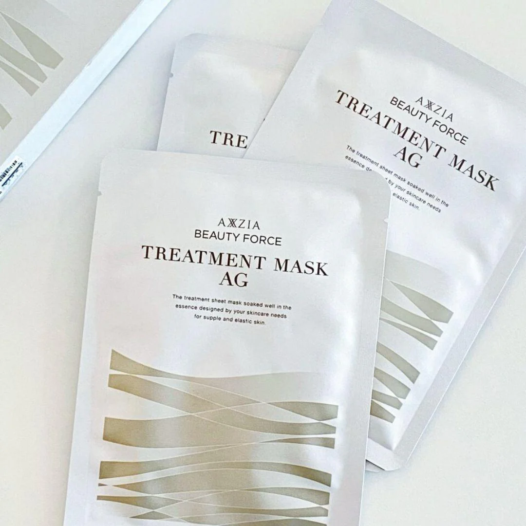 Axxzia Beauty Force Anti Aging Treatment Face Mask 7 Sheets - Image 4