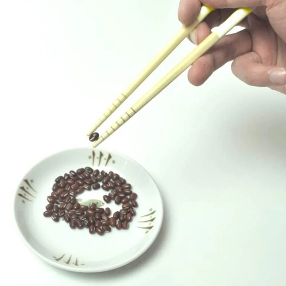 Bamboo Kid's Chopsticks With Case Dishwasher Safe Panda Design 19.5cm - Image 2