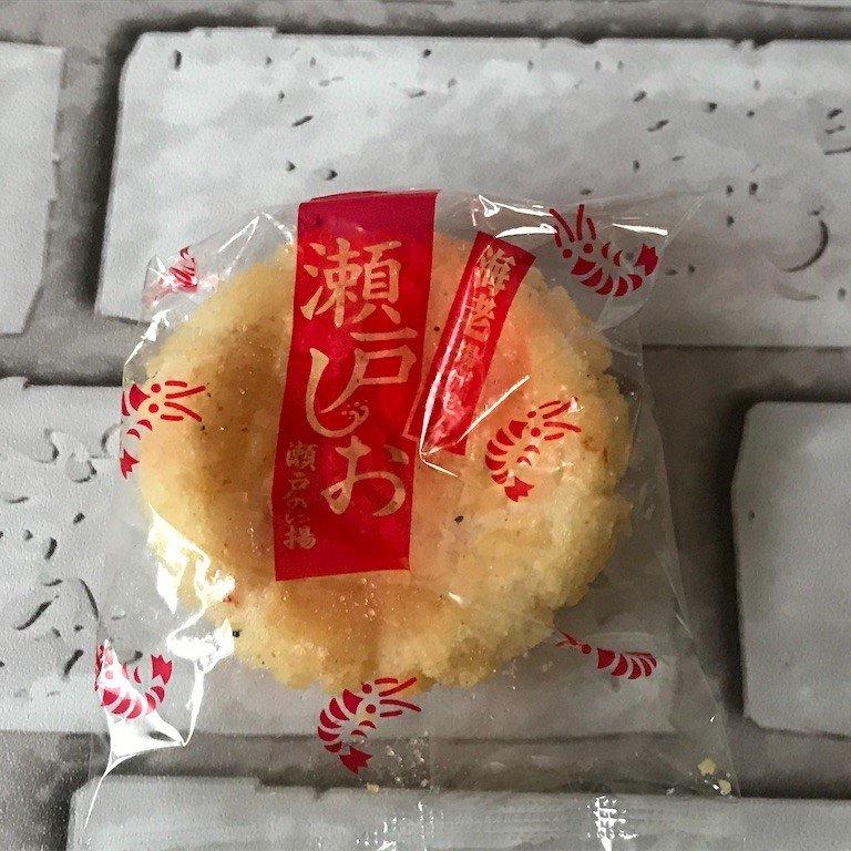 Befco Seto Shio Senbei Rice Crackers Shrimp Flavor (Box of 12) - Image 5