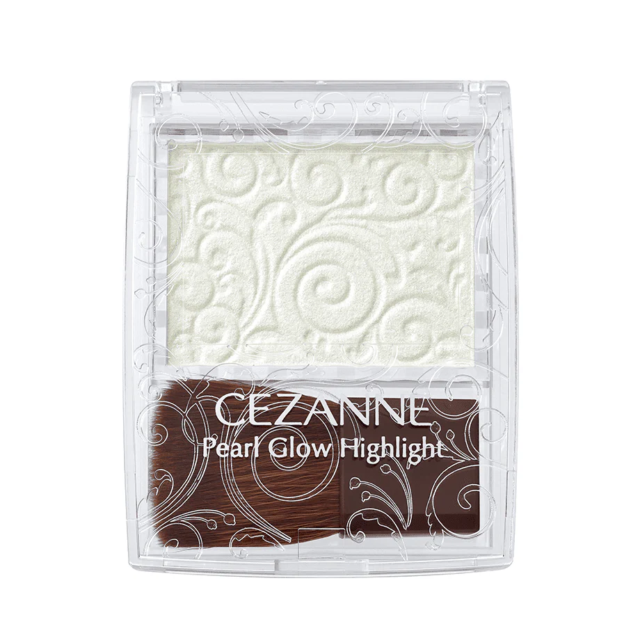 Cezanne Pearl Glow Highlighter With Brush 2.4g - Image 3