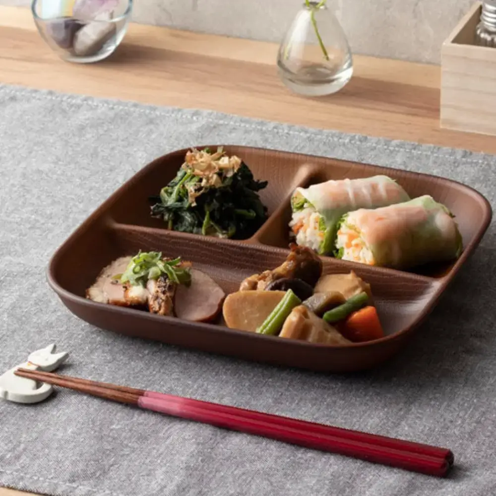 Colorful Wooden Chopsticks Dishwasher Safe 23cm (5 Pairs in Gift Box) - Image 3