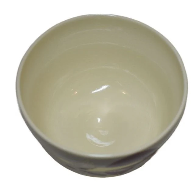 Handmade Chawan Crane & Rising Sun Design Matcha Cup Tea Bowl - Image 3