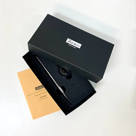 Delight Labo Elegant Japanese Chrome Pen & Pen Stand Set ZE226C - Image 3