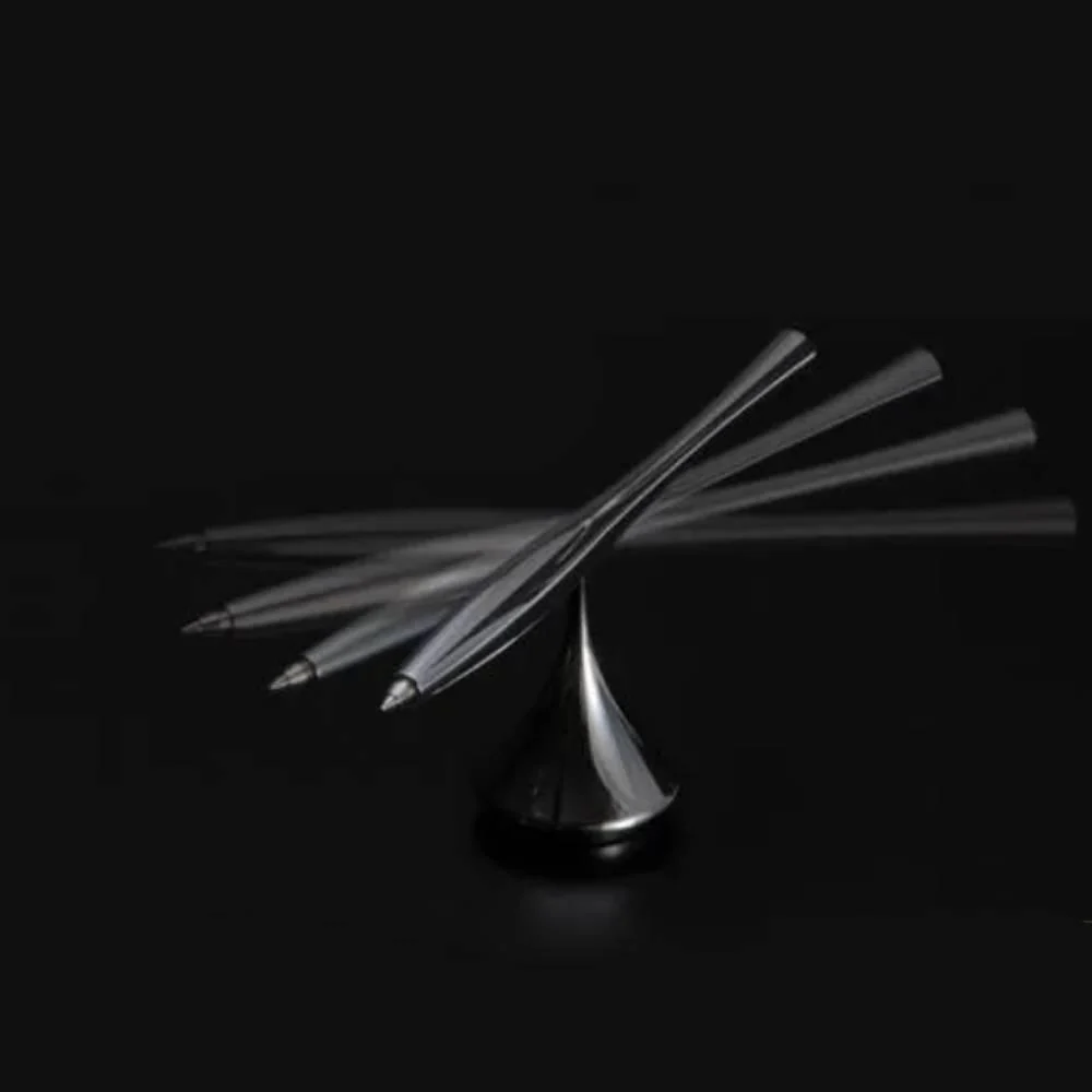 Delight Labo Metal Float Unique Floating Spinning Pen And Pen Holder - Image 3
