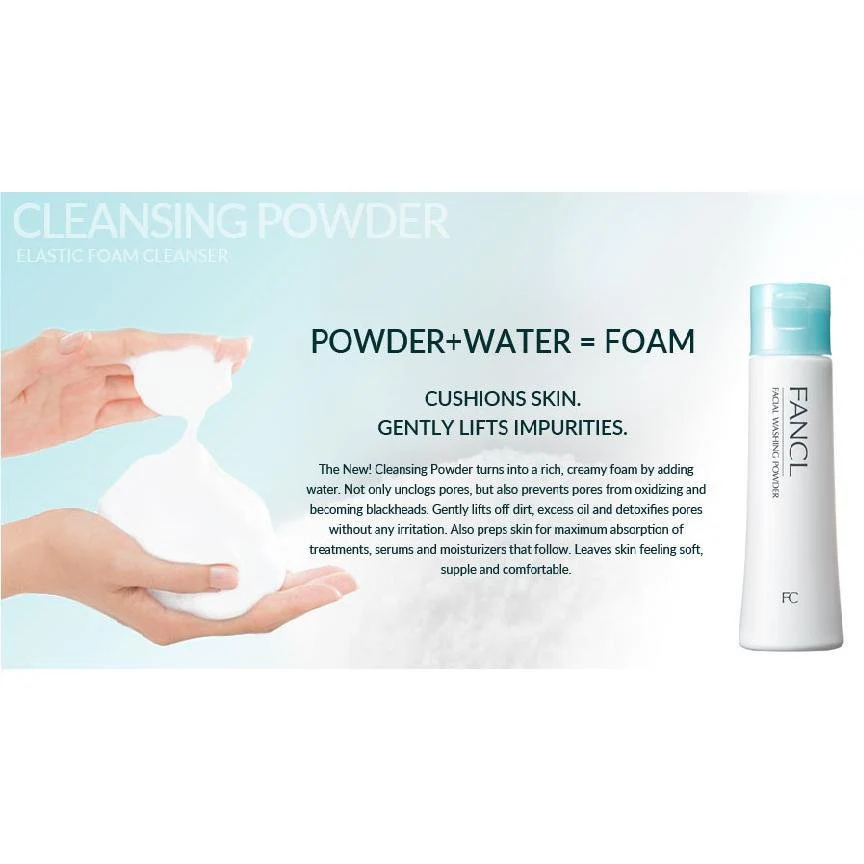 FANCL Facial Washing Powder Gentle Enzyme Cleanser - Image 3