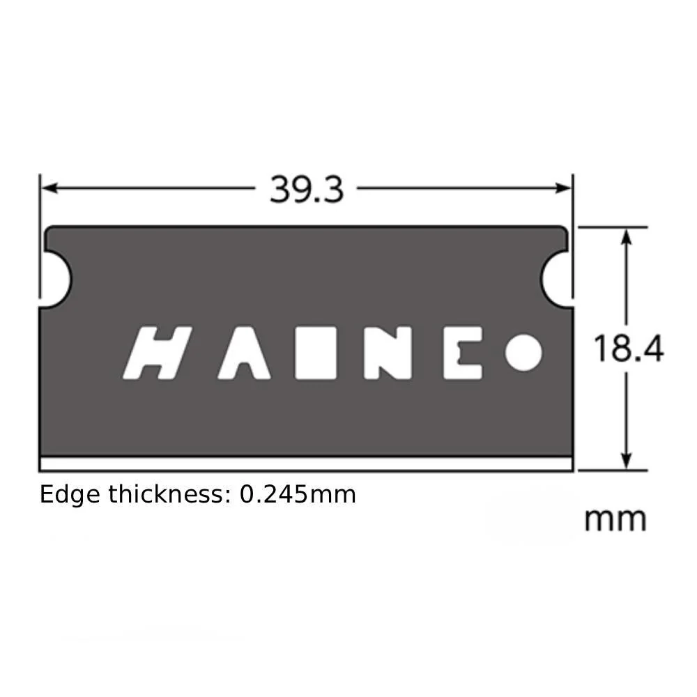 Feather Carbon Steel Single-Edge Safety Razor Blades FAS-10B - Image 4