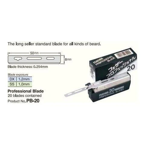 Feather Professional Razor Blades PB-20 20 pcs. (Pack of 10) - Image 5