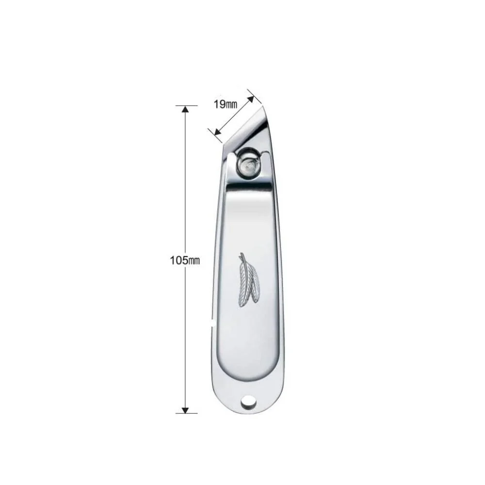 Feather Straight-Edge Toenail Clipper Angled Nail Clippers - Image 3