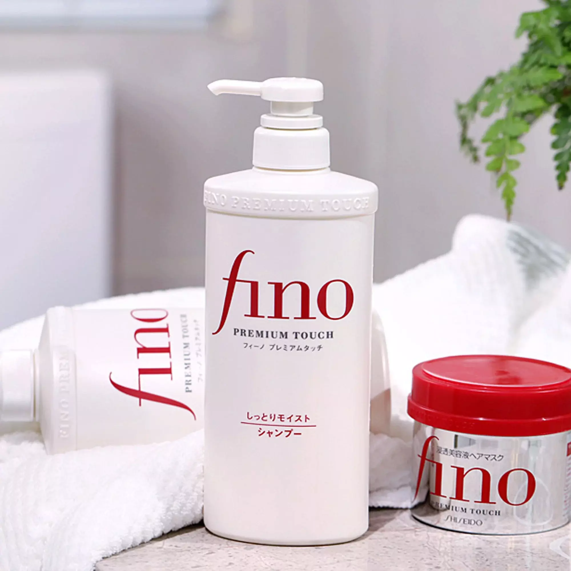 Fino Premium Touch Shampoo With Beauty Serums 550ml - Image 4