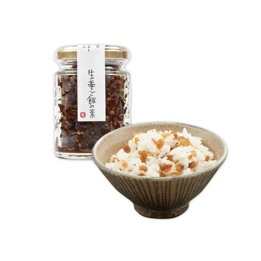 Gin No Mori Pickled Ginger Sesame Mix Seasoning Food Topping 100g - Image 3