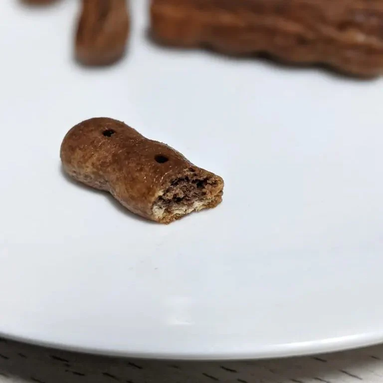 Ginbis Asparagus Chocolate Soaked Mini Asparagus Shaped Biscuits (Pack of 6) - Image 4
