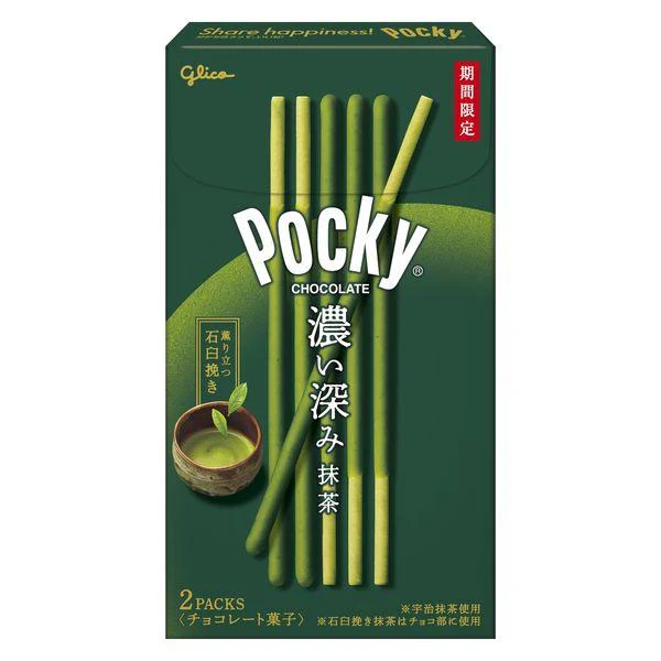 Matcha Pocky Green Tea Pocky Sticks  (Pack of 3) - Image 2