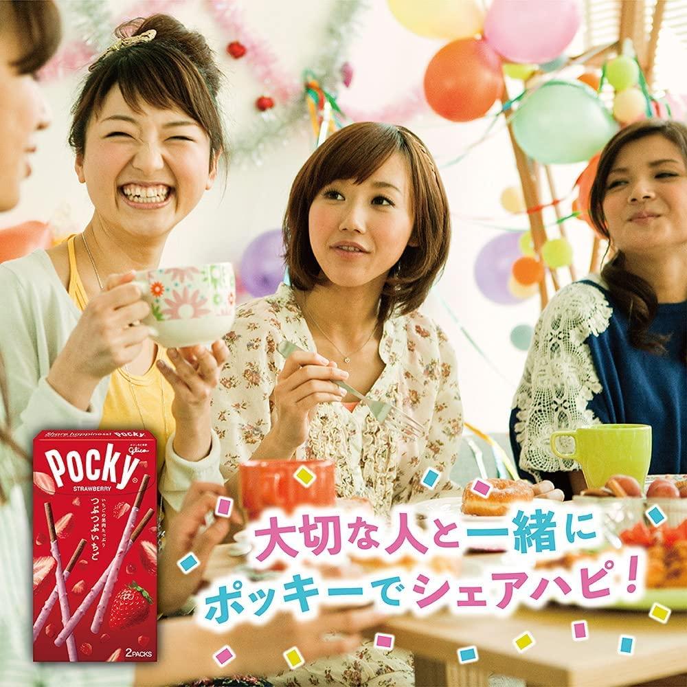 Strawberry Pocky Double Coated Strawberry Cocoa Sticks (Pack of 3) - Image 5