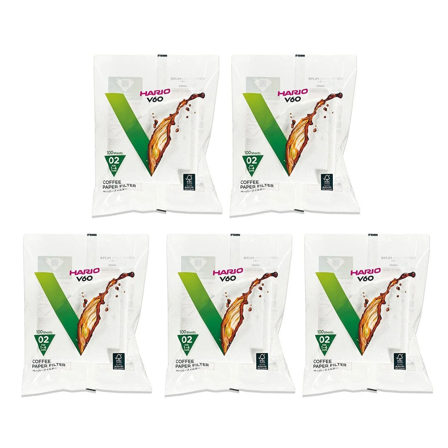 Hario V60 Coffee Filter Paper Size 02 White VCF-02-100W - Image 8
