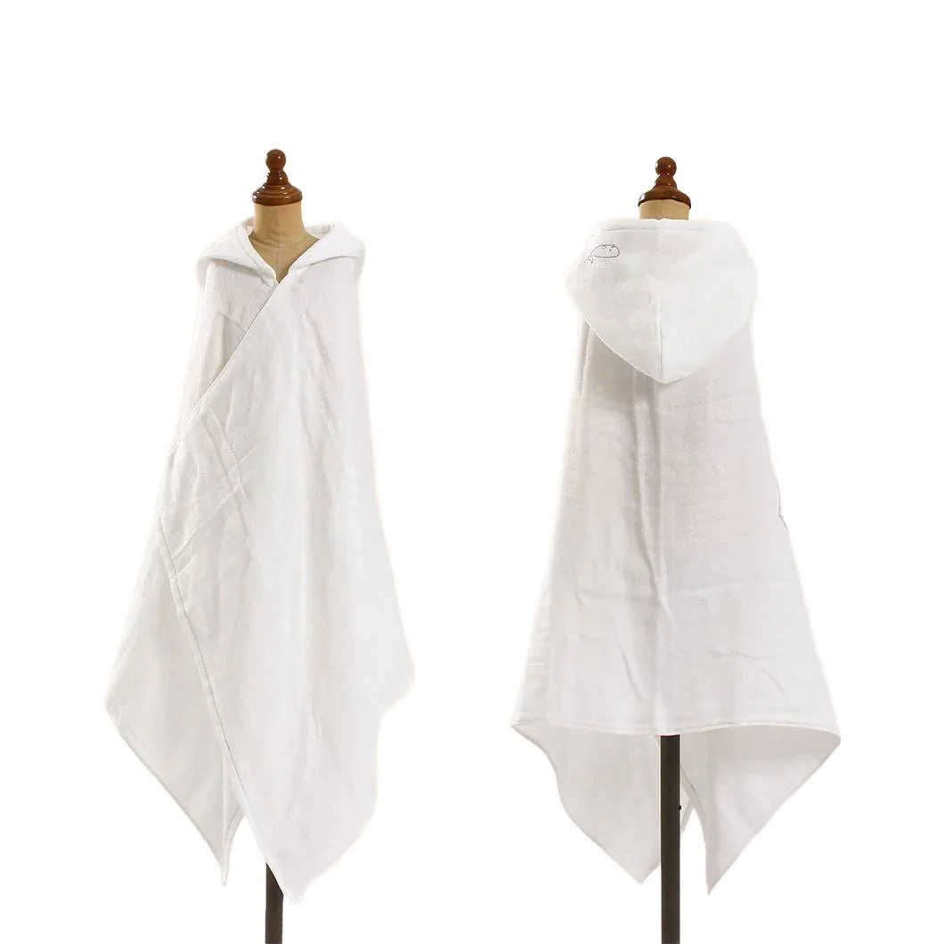 Hartwell Imabari Hooded Baby Bath Towel 100% Cotton Muslin 120cm - Image 3