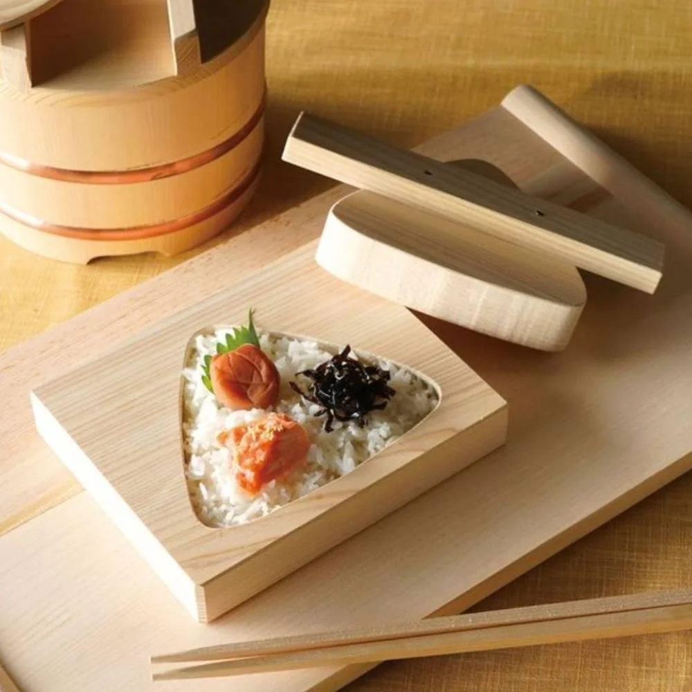 Hinoki Onigiri Mold Extra Large Rice Ball Maker 18.2cm - Image 2