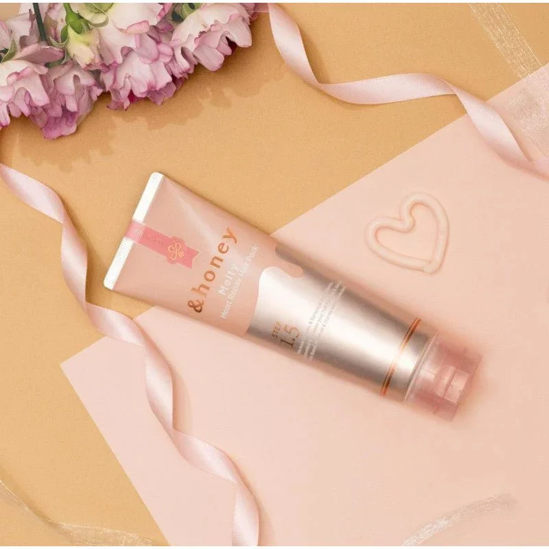 &honey Melty Moist Repair Hair Pack 1.5 (Japanese Honey Hair Mask) 130g - Image 3