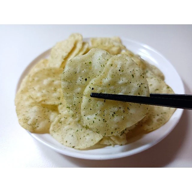 House Foods O'zack Norishio Salted Seaweed Potato Chips 55g (Pack of 3) - Image 3