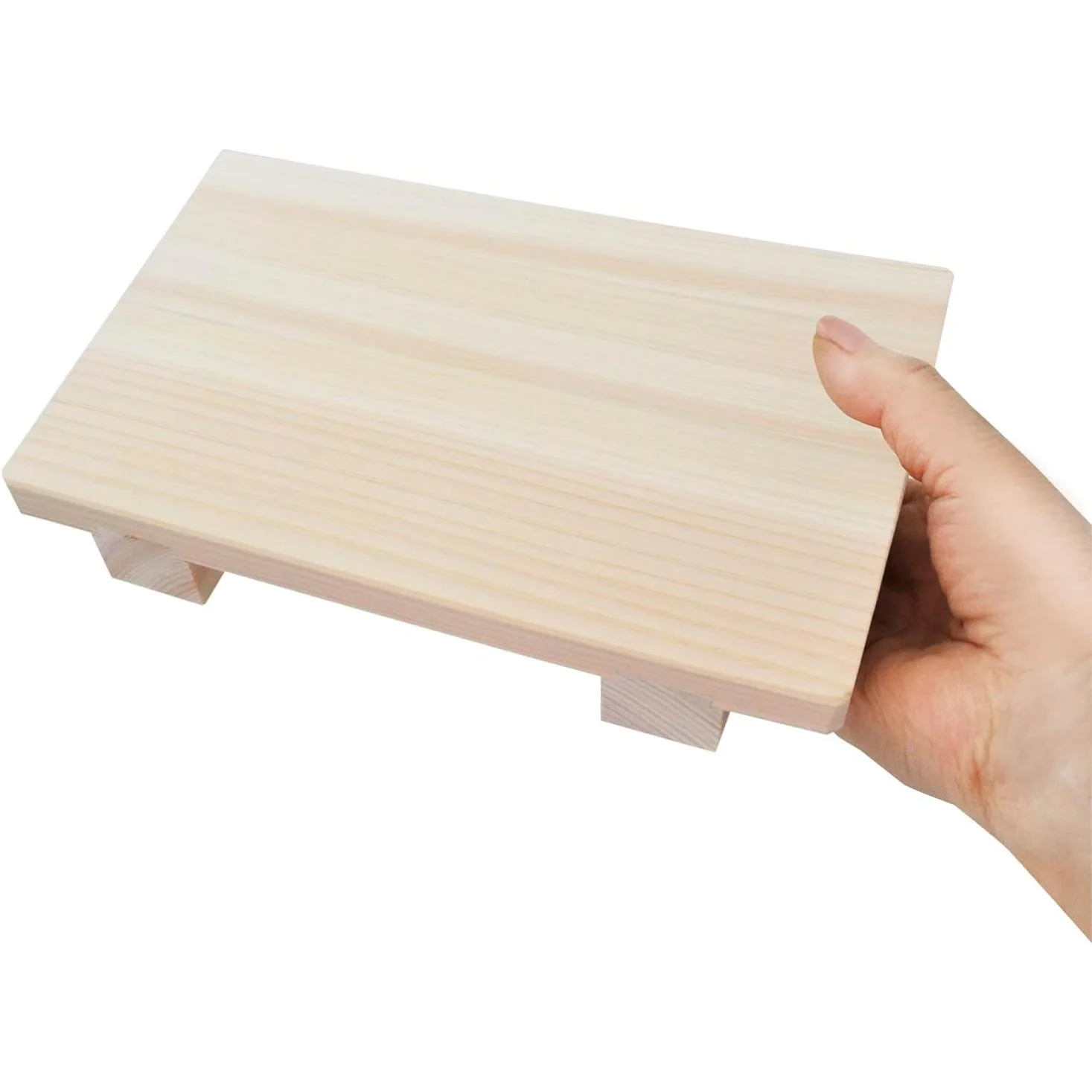 Ichihara Wooden Serving Tray Traditional Sushi Board 21cm - Image 3