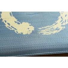 Ikehiko Igusa Rush Grass Tatami Floor Cushion 55 x 55 cm - Image 9