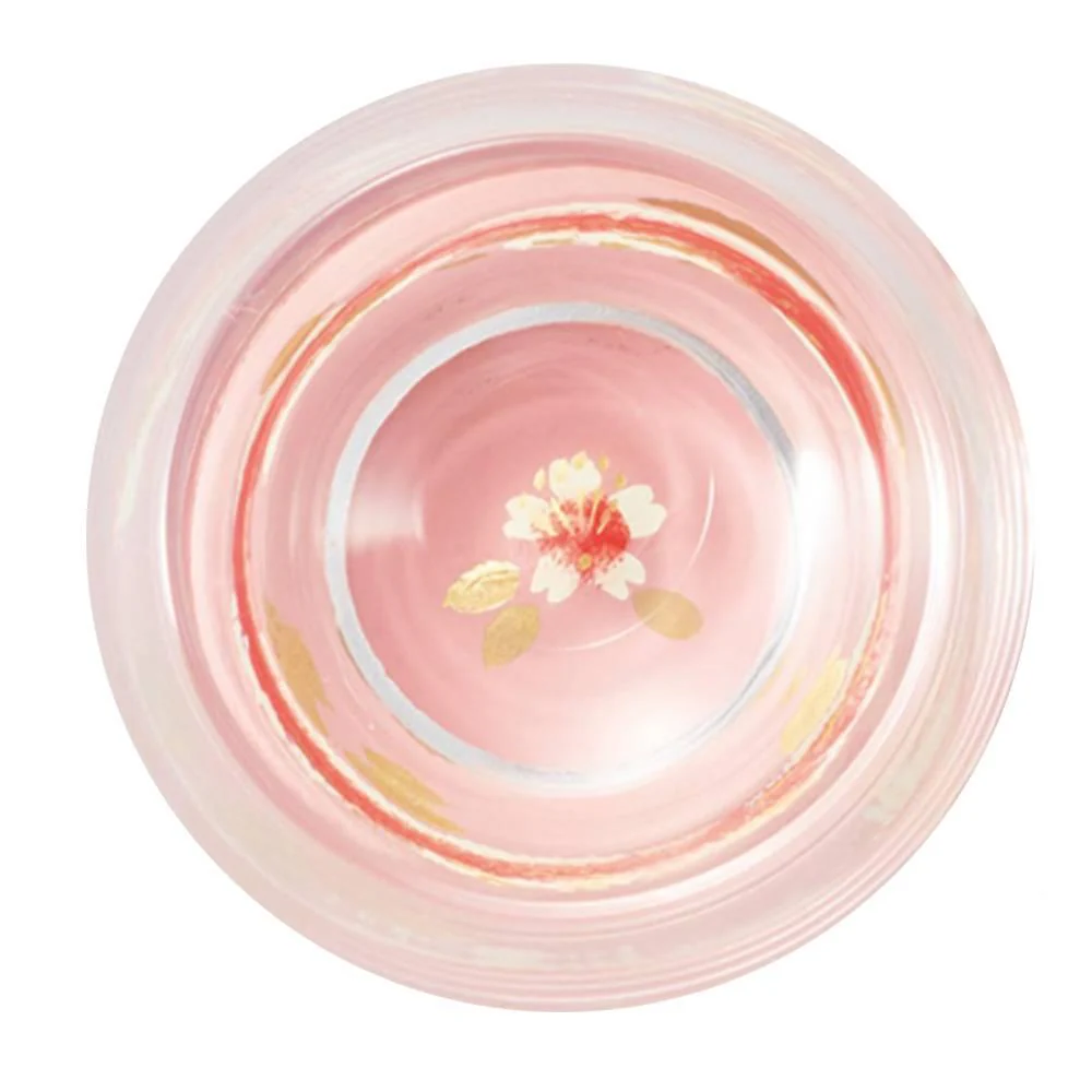 Isuke Shot Glass Sake Cup Lacquered Sakura Cherry Blossom Design - Image 10