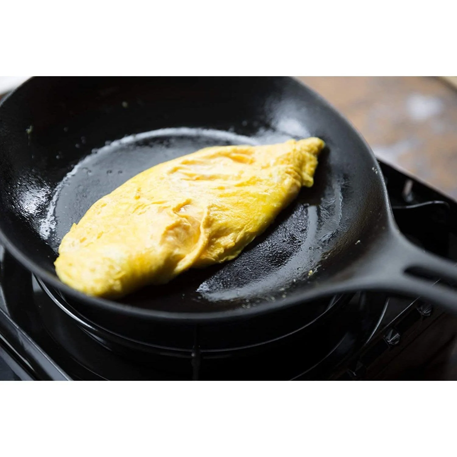 Iwachu Nambu Cast Iron Omelette Frying Pan 24cm - Image 3