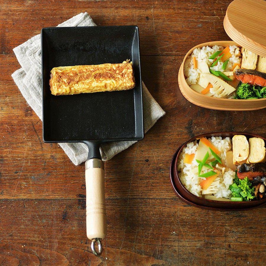 Iwachu Nambu Japanese Cast Iron Tamagoyaki Pan 24017 - Image 7