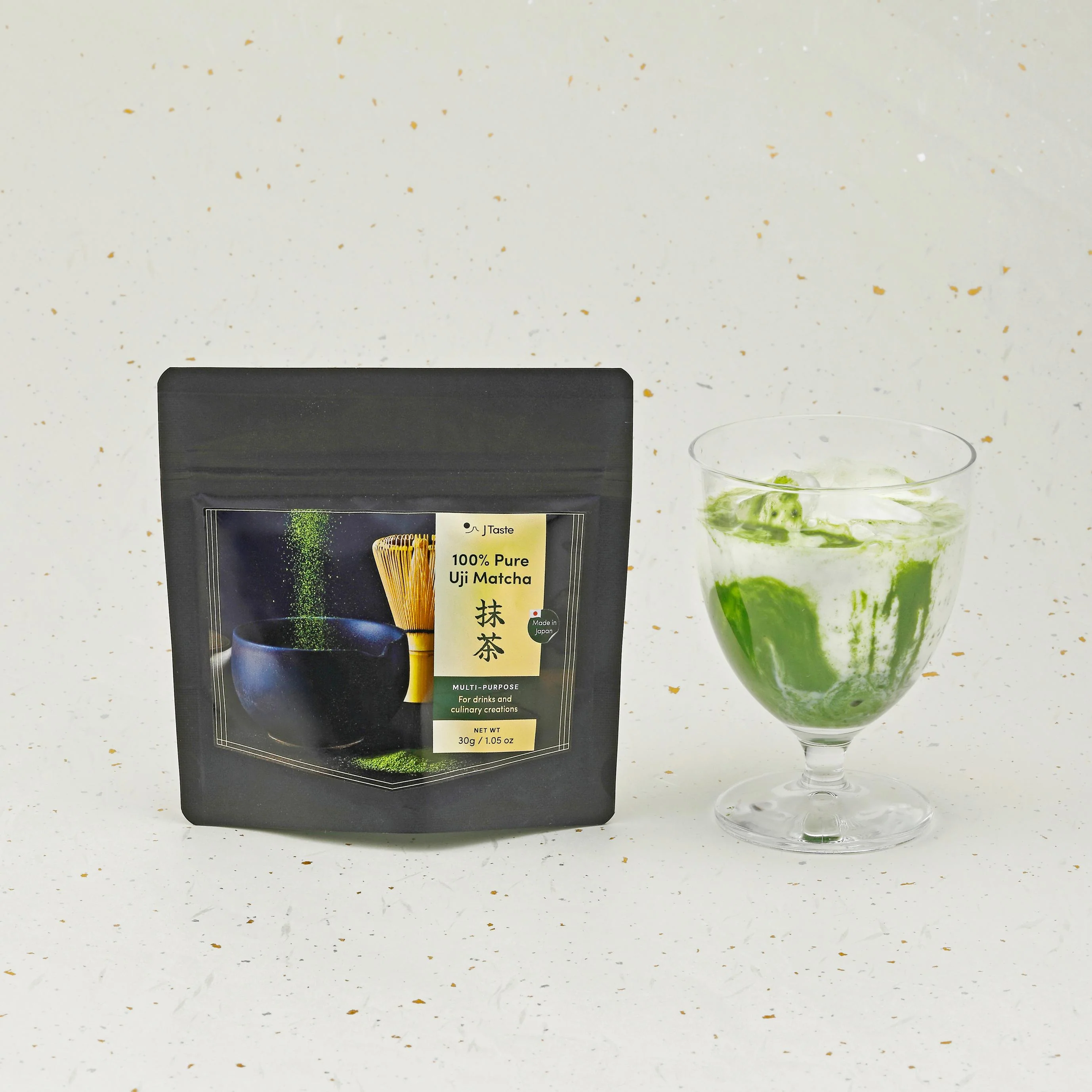 J Taste 100% Pure Uji Matcha Powder For Drinks & Culinary Creations 30g - Image 5