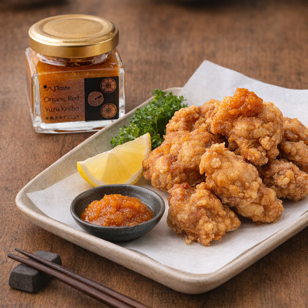 J Taste Certified Organic Red Yuzu Kosho Paste 40g - Image 4