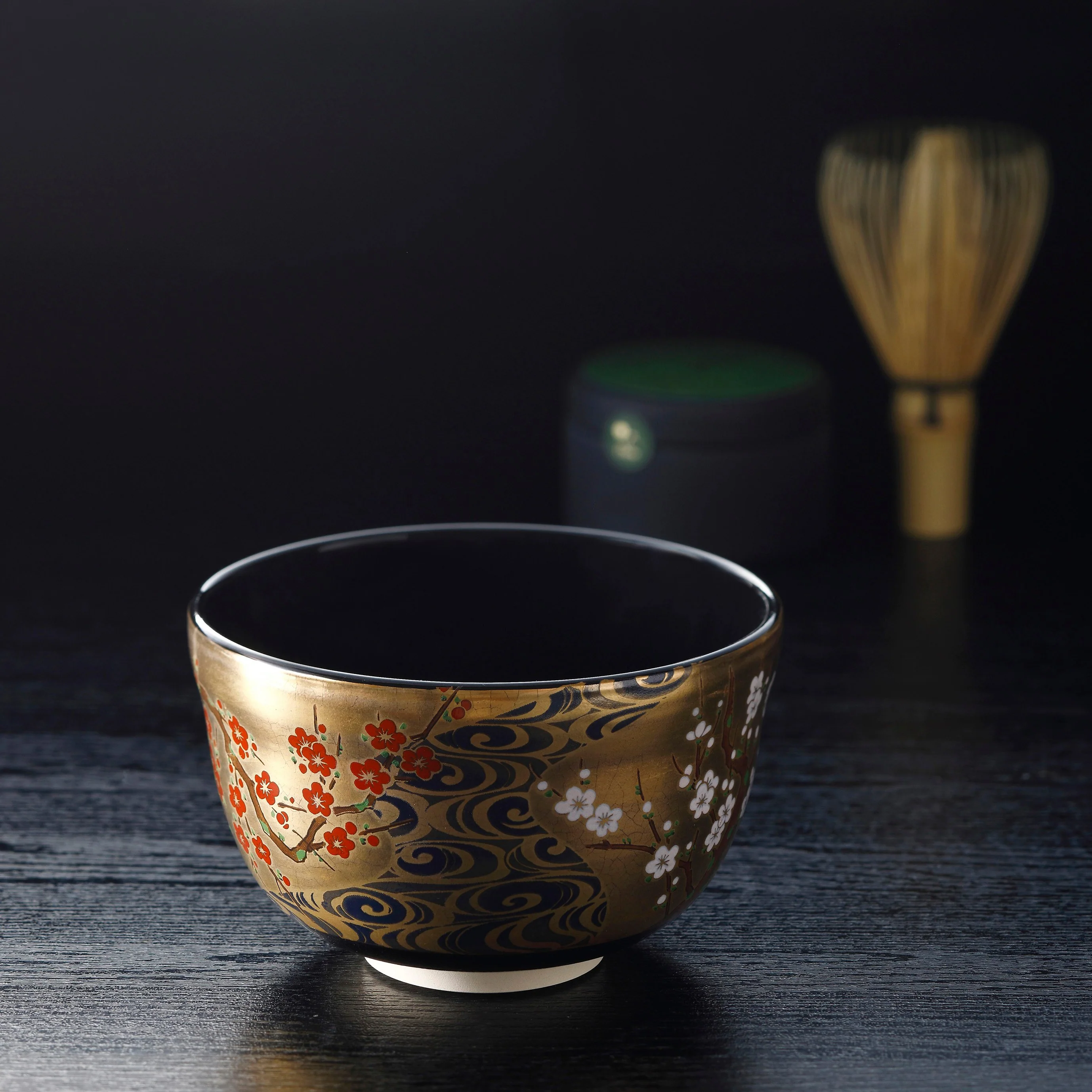 J Taste Elegant Luxury Matcha Set With Organic Ceremonial Matcha 4 Pieces - Image 2