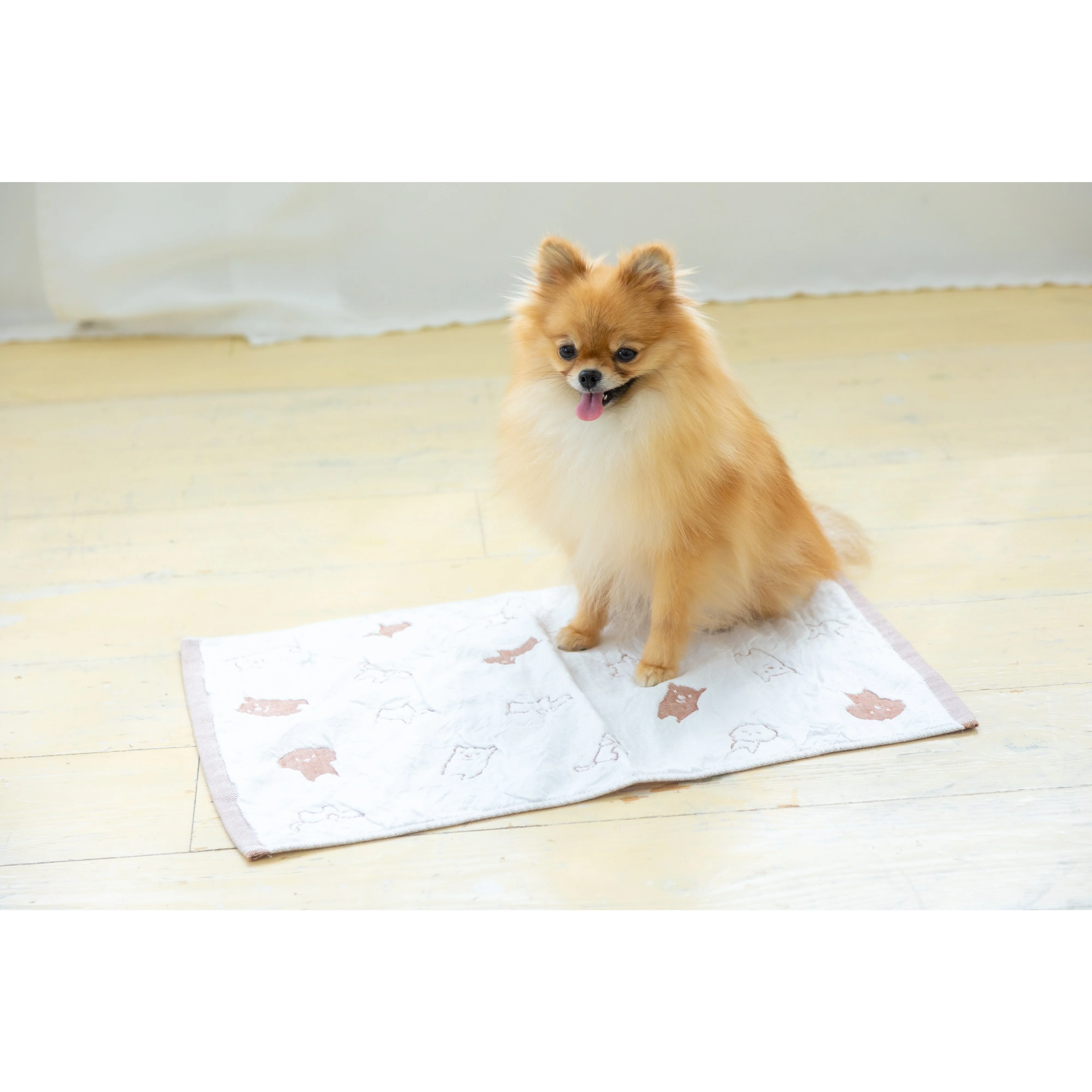 Jogan Pet Cool Mat Cooling Mat for Small Pets Brown 34 x 50 cm - Image 3