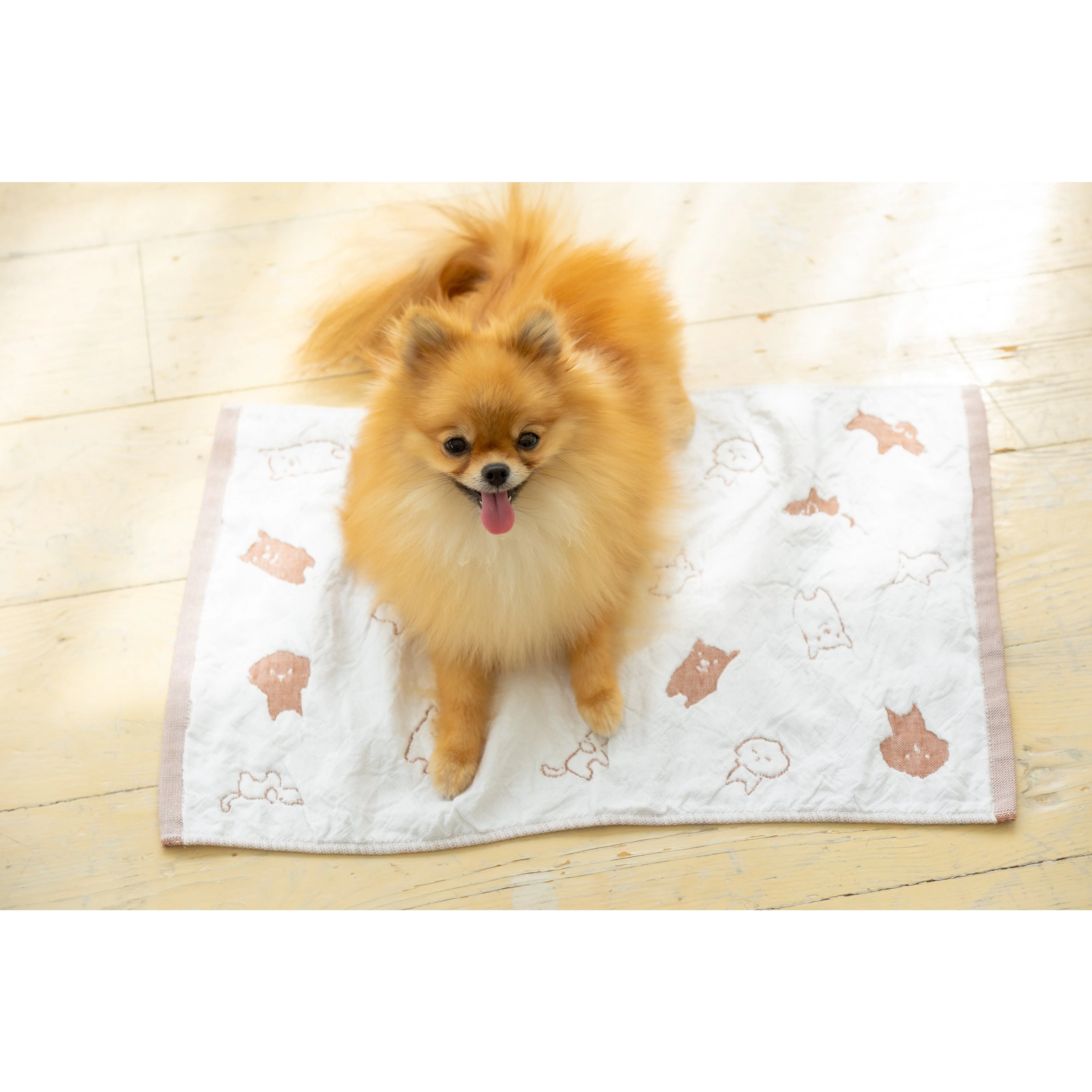 Jogan Pet Cool Mat Cooling Mat for Small Pets Brown 34 x 50 cm - Image 6