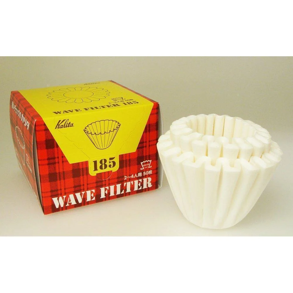 Kalita Wave 185 Coffee Filter Paper KWF-185 50 ct. - Image 6