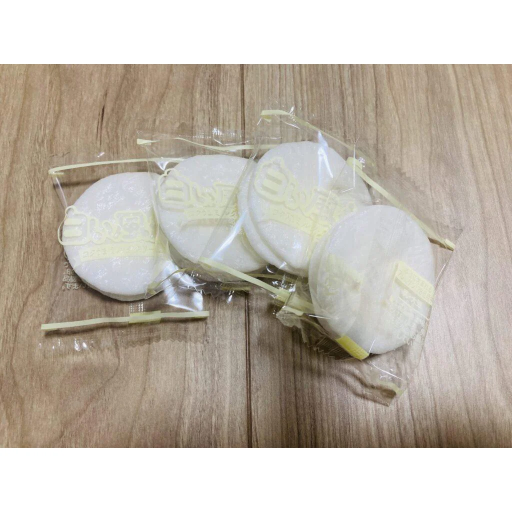 Kameda Shiroi Fusen Milk Cream Filled Soft Rice Crackers (Pack of 3) - Image 3