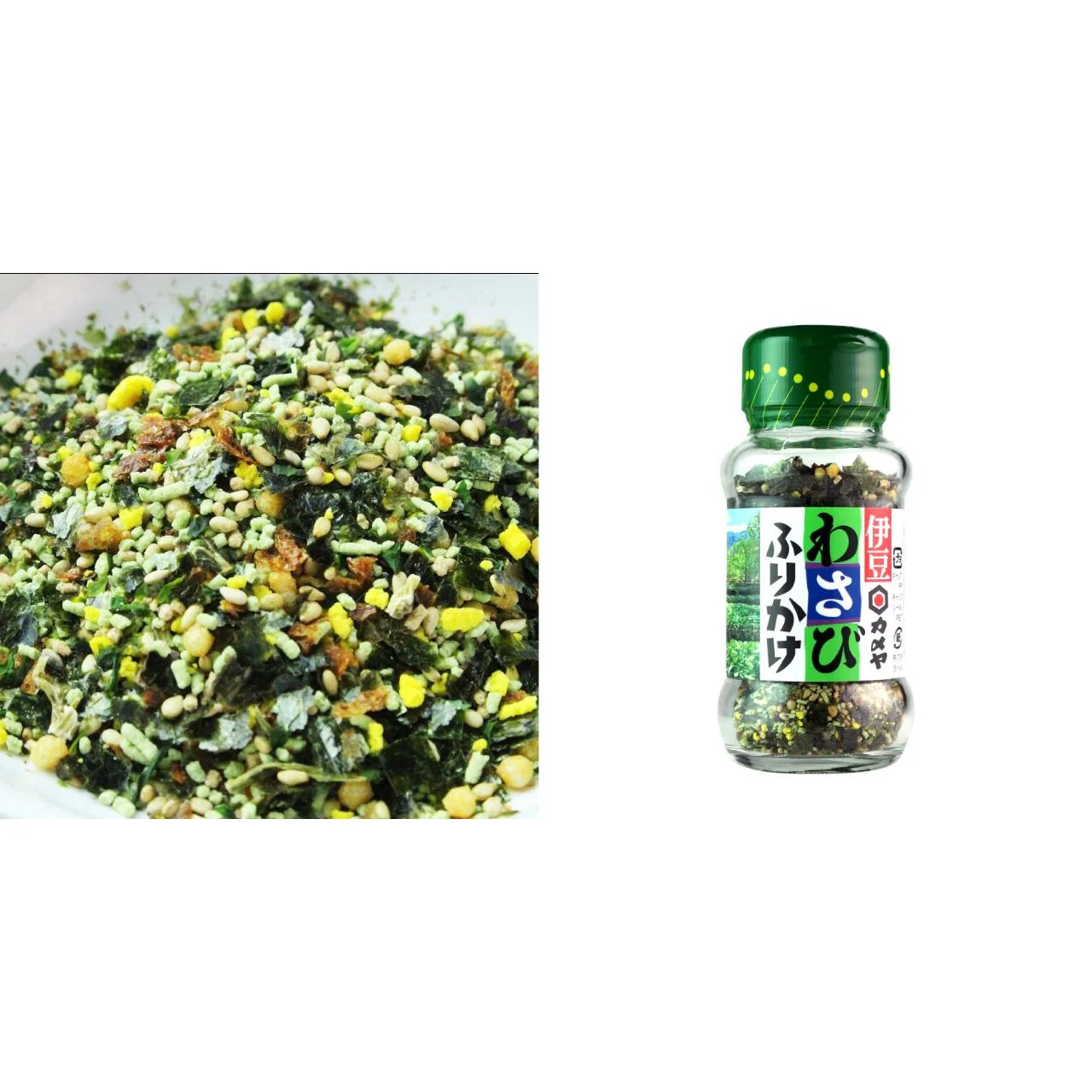 Kameya Wasabi Furikake Rice Seasoning Rice & Noodles Topping 48g - Image 4