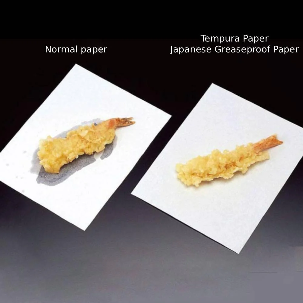 Kamiiso Tempura Paper Japanese Greaseproof Paper 500 Sheets - Image 3