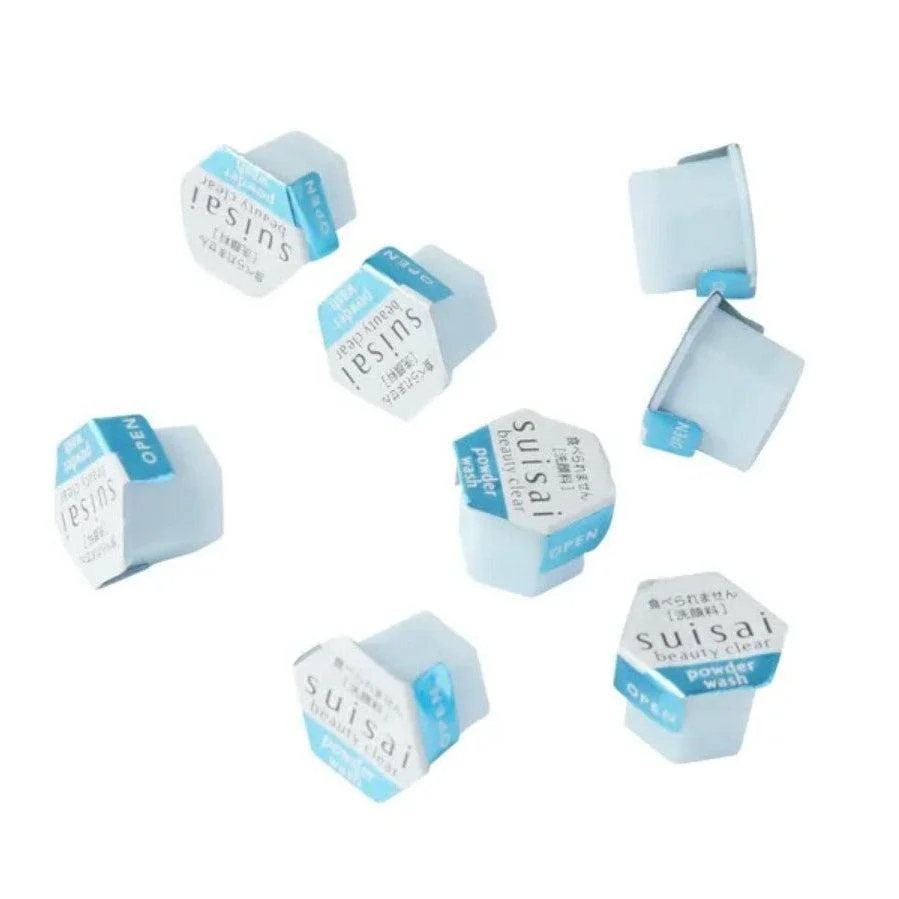 Suisai Beauty Clear Powder Facial Wash 0.4g x 15pcs - Image 4