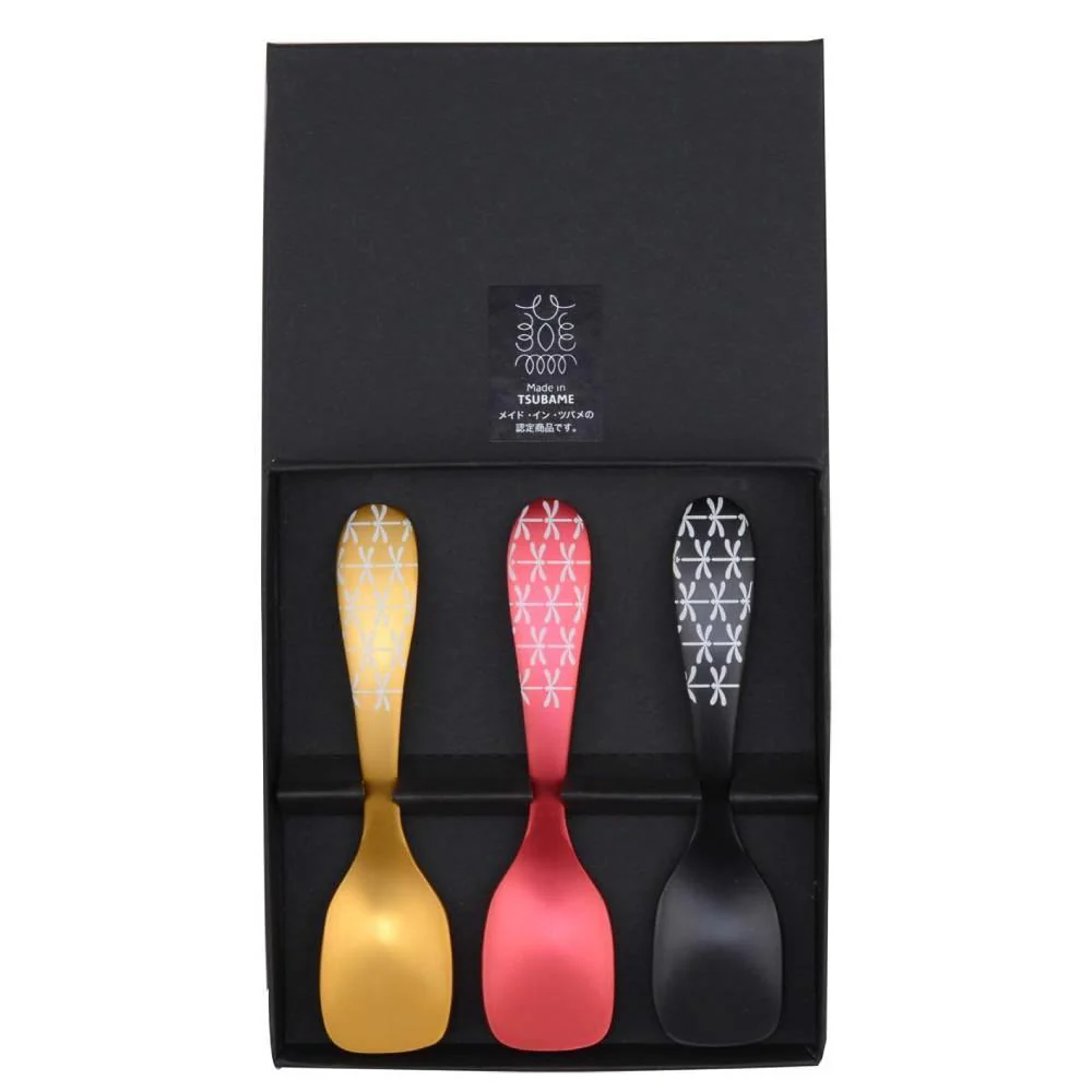 Katariki Premium Aluminum Ice Cream Spoon Dragonfly Design (Set of 3) - Image 6