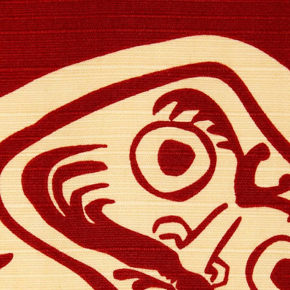 Kenema Furoshiki Shichiten Hakki Medium Red Cotton Wrapping Cloth 90cm - Image 3