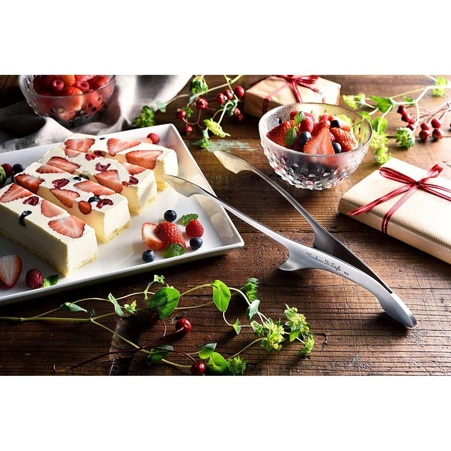 Kevnhaun Global Tongs Stainless Steel Kitchen Tongs 270mm - Image 7