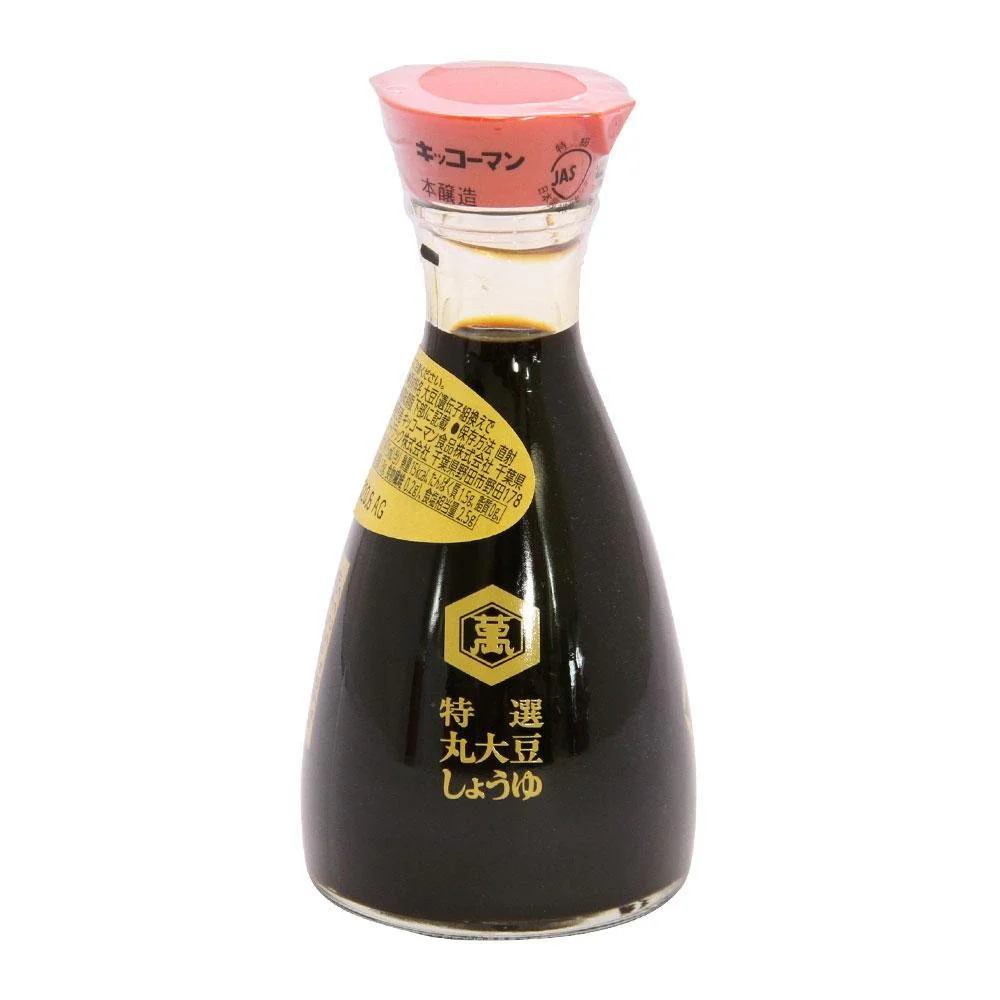 Kikkoman Naturally Brewed Soy Sauce Tabletop Glass Dispenser 150ml - Image 6