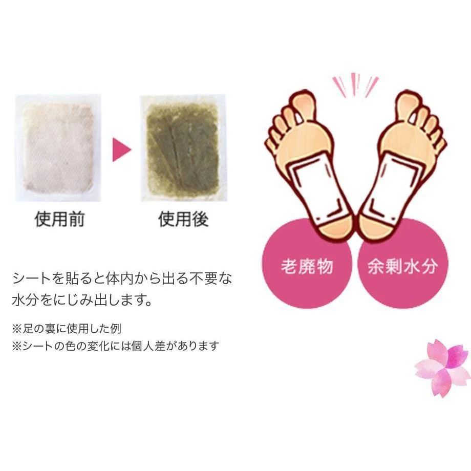 Kinomegumi Ashirira Foot Care Relax Sheet Grape Fruit 30 Sheets - Image 3
