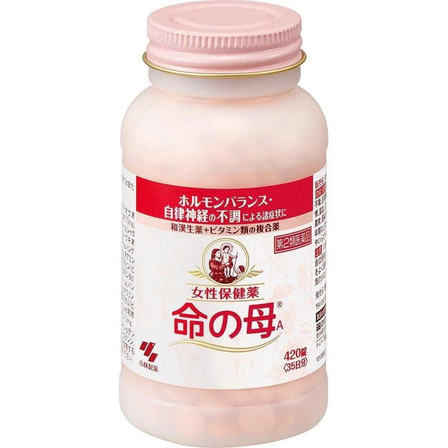 Kobayashi Inochi no Haha A Menopause Supplement 420 Tablets - Image 2