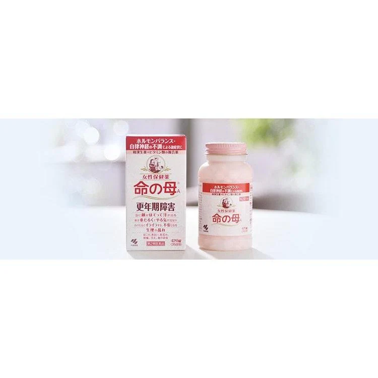Kobayashi Inochi no Haha A Menopause Supplement 420 Tablets - Image 5