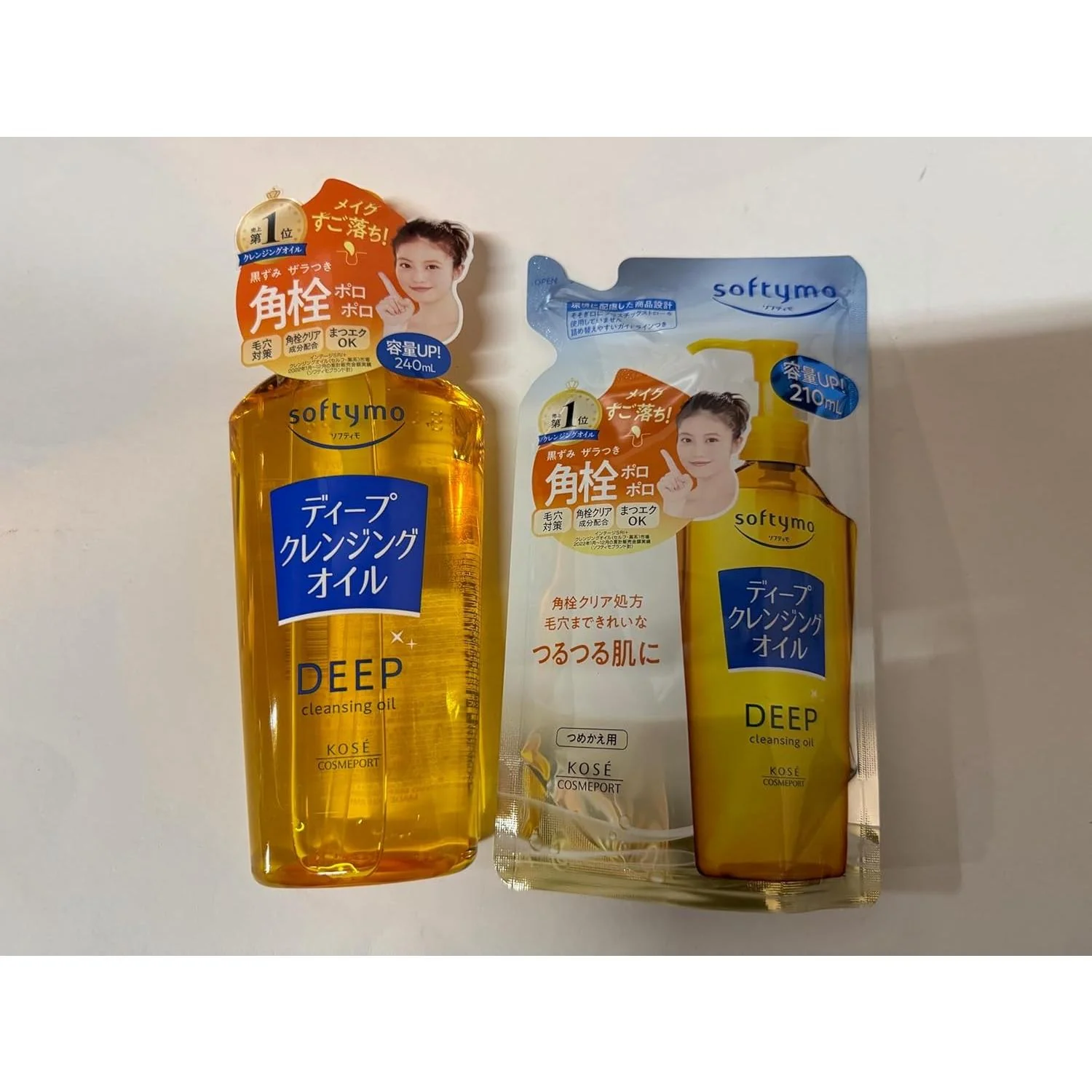 Softymo Deep Cleansing Oil Makeup Remover Refill 210ml - Image 7