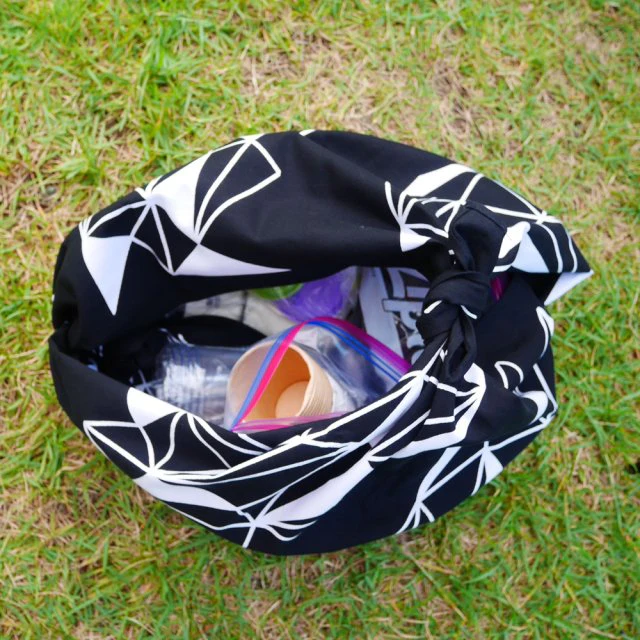 Kotonowa Furoshiki Origami Large Waterproof Cotton Wrapping Cloth - Image 7